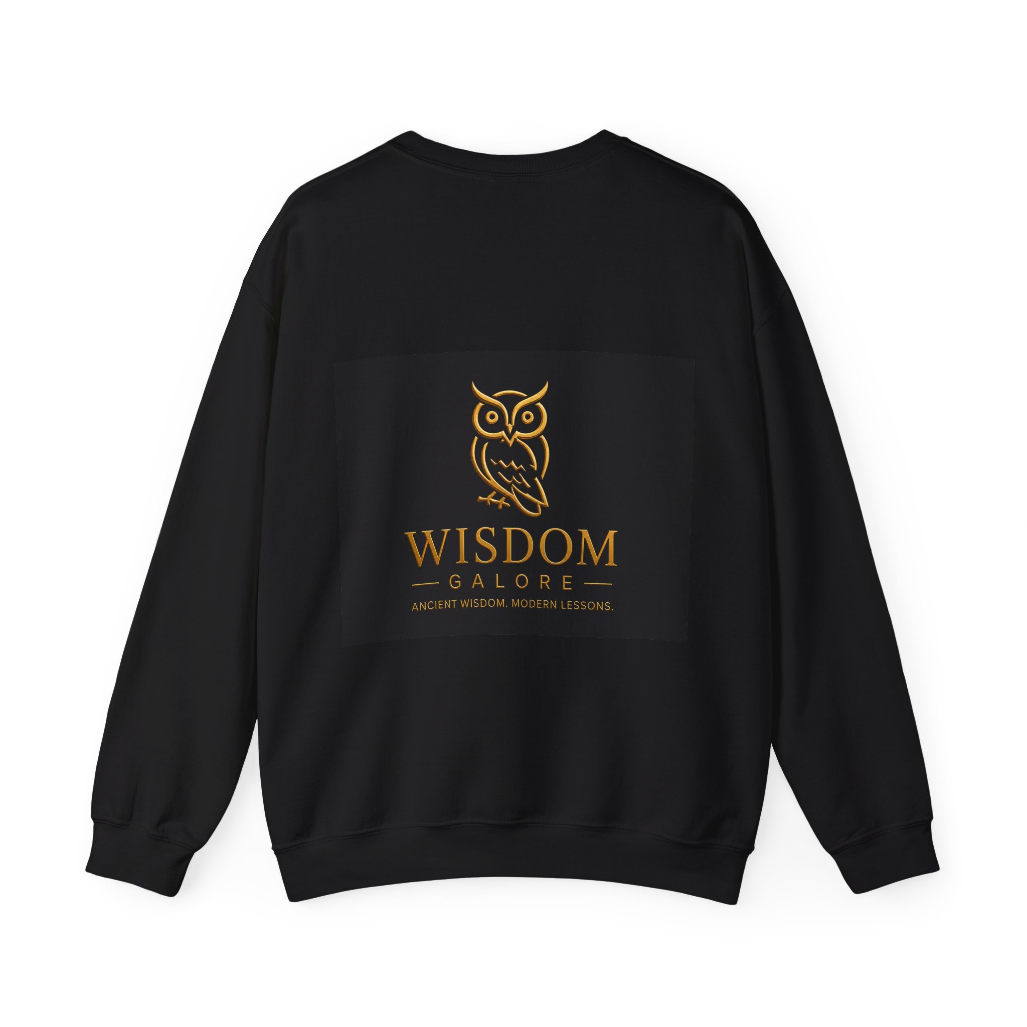 Wisdom Galore Crewneck Sweatshirt – "Don't Laugh at Your Wife's Choices" Graphic - Image 2