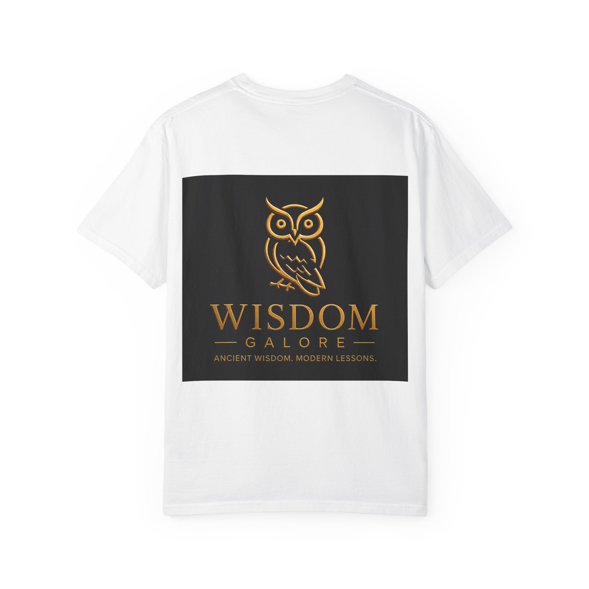 Never Wrestel a Pig_Unisex Garment-Dyed T-shirt Black - Image 2