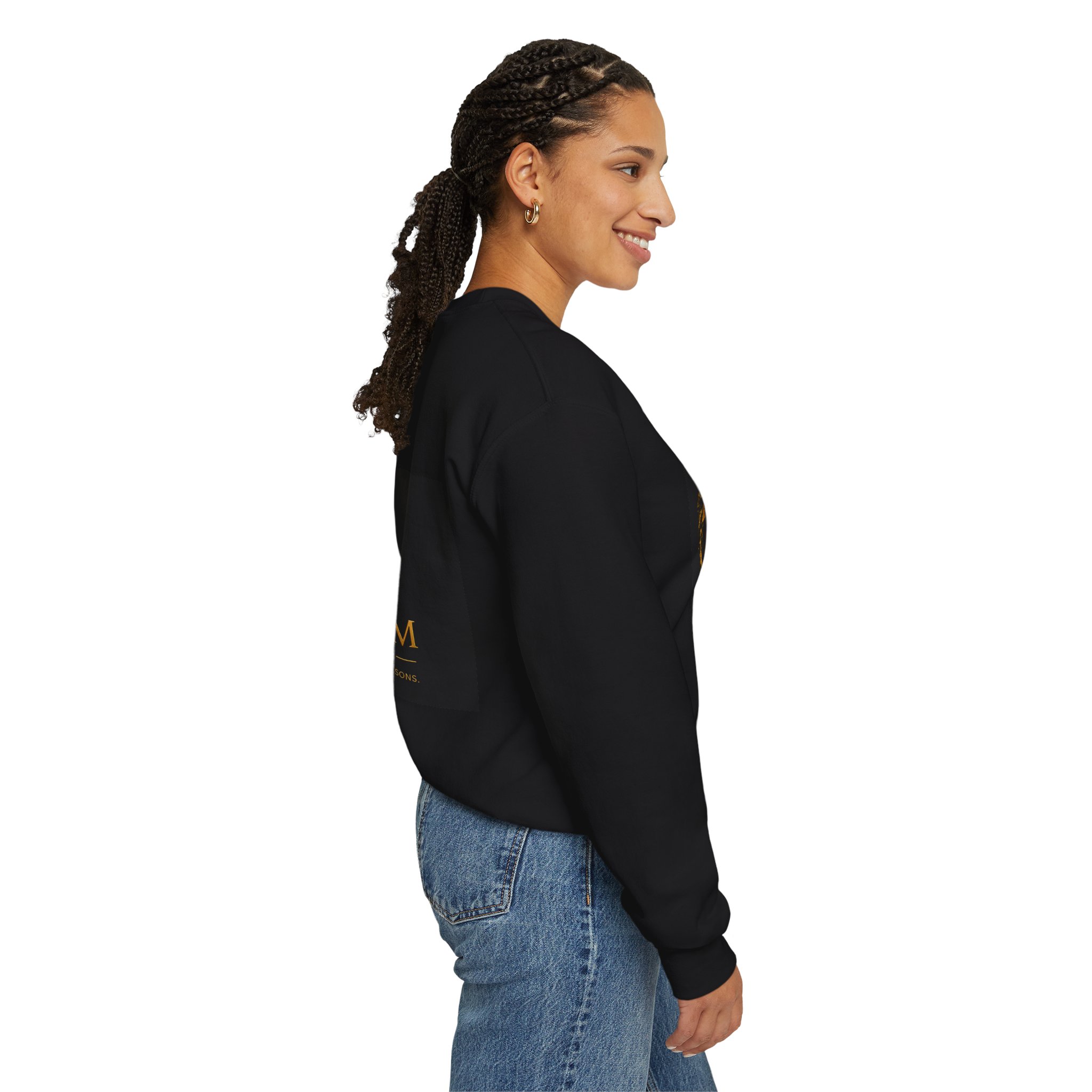 Wisdom Galore Crewneck Sweatshirt – "Don't Laugh at Your Wife's Choices" Graphic - Image 8