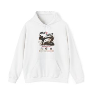 Wildlife Conservation Hoodie — "Man vs Snake" Rescue & Preserve Pullover